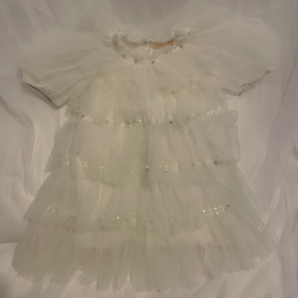 Tutu du Monde Ivory Tulle Party Dress | Baby Girl 18–24M
